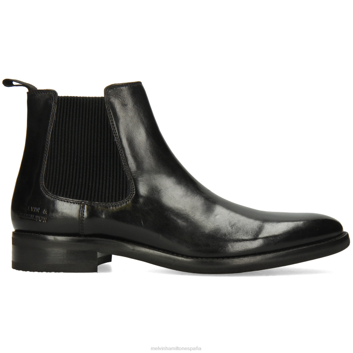 Clint 7 hombres Melvin & Hamilton negro JRT44 botines