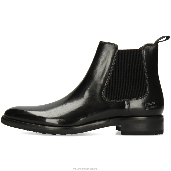 Clint 7 hombres Melvin & Hamilton negro JRT44 botines