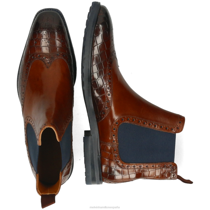 Flynn 2 hombres Melvin & Hamilton marrón JRT428 botines