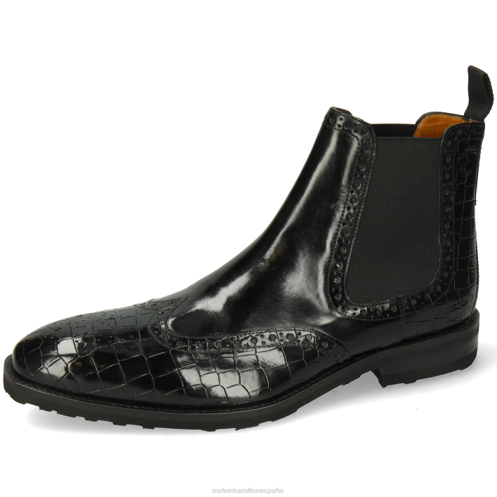 Flynn 2 hombres Melvin & Hamilton negro JRT424 botines