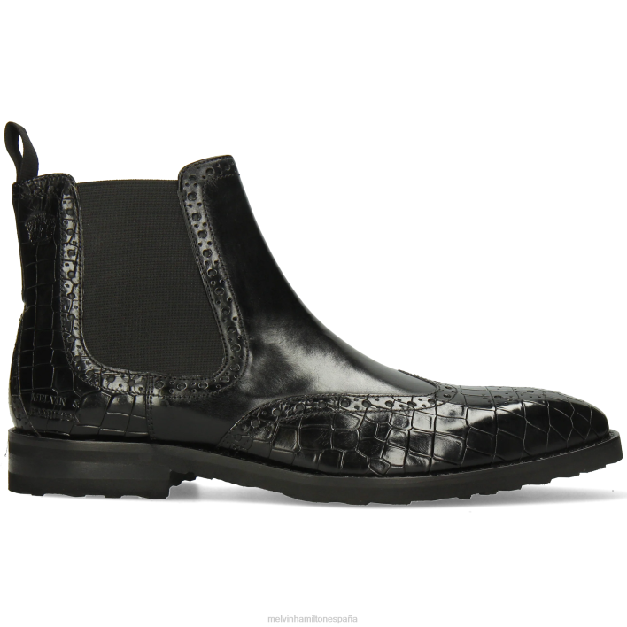 Flynn 2 hombres Melvin & Hamilton negro JRT424 botines