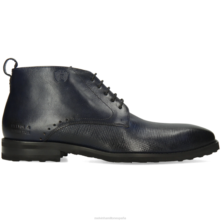 Flynn 3 hombres Melvin & Hamilton azul JRT429 botines