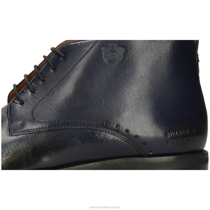 Flynn 3 hombres Melvin & Hamilton azul JRT429 botines