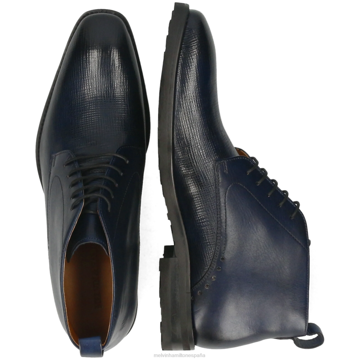Flynn 3 hombres Melvin & Hamilton azul JRT429 botines