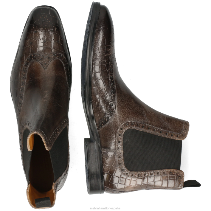 Greg 2 hombres Melvin & Hamilton gris JRT4133 botines