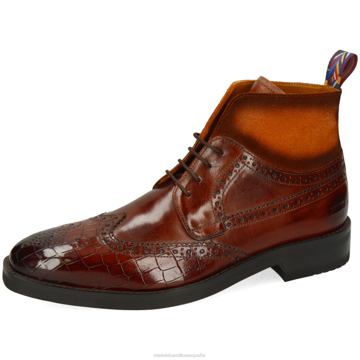 Jeff 34 hombres Melvin & Hamilton marrón JRT485 botines