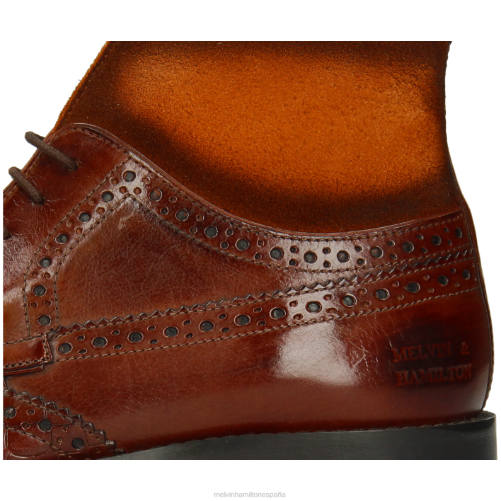 Jeff 34 hombres Melvin & Hamilton marrón JRT485 botines