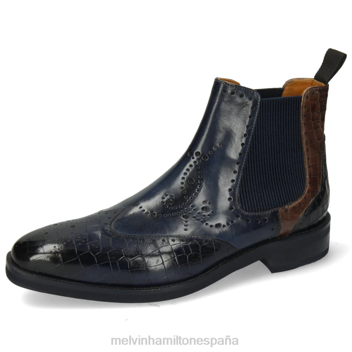 Jeff 35 hombres Melvin & Hamilton azul JRT4137 botines