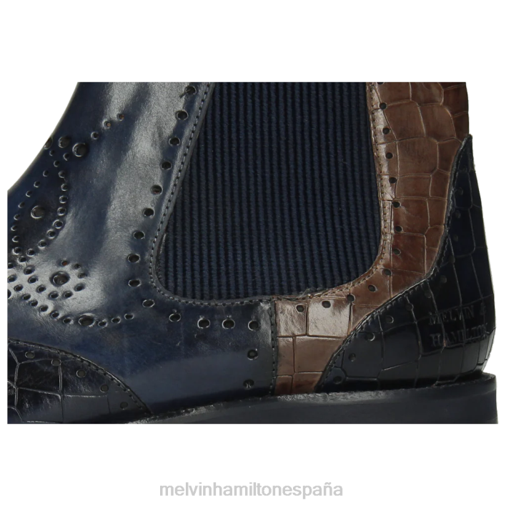 Jeff 35 hombres Melvin & Hamilton azul JRT4137 botines