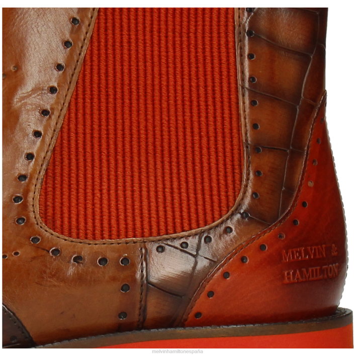 Jeff 35 hombres Melvin & Hamilton marrón JRT4124 botines