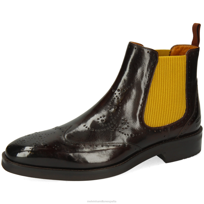 Jeff 35 hombres Melvin & Hamilton marrón JRT499 botines