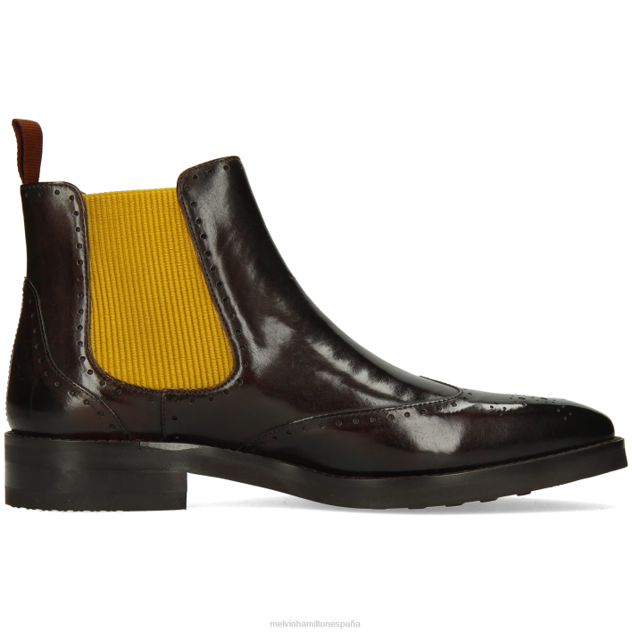 Jeff 35 hombres Melvin & Hamilton marrón JRT499 botines