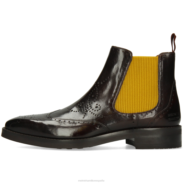 Jeff 35 hombres Melvin & Hamilton marrón JRT499 botines