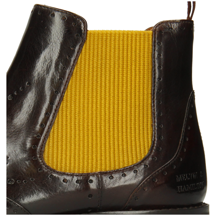 Jeff 35 hombres Melvin & Hamilton marrón JRT499 botines