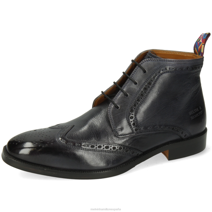 Jeff 7 hombres Melvin & Hamilton azul JRT4109 botines