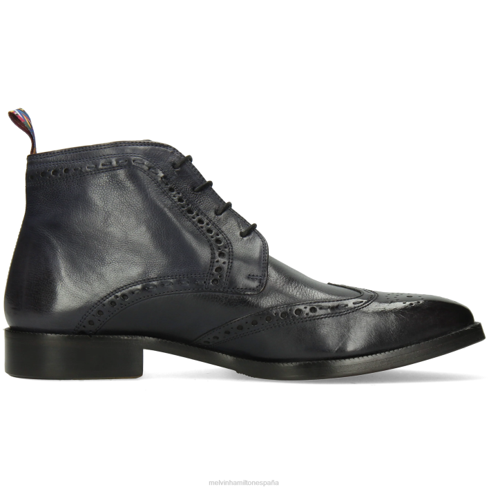 Jeff 7 hombres Melvin & Hamilton azul JRT4109 botines