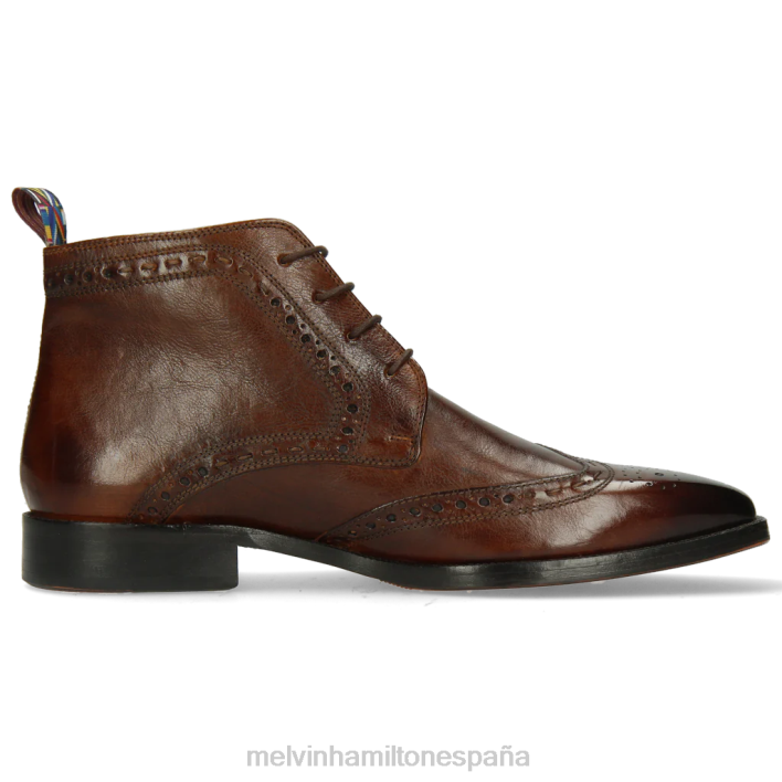 Jeff 7 hombres Melvin & Hamilton marrón JRT4116 botines