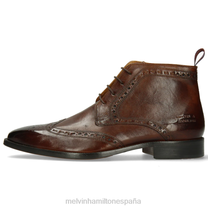 Jeff 7 hombres Melvin & Hamilton marrón JRT4116 botines