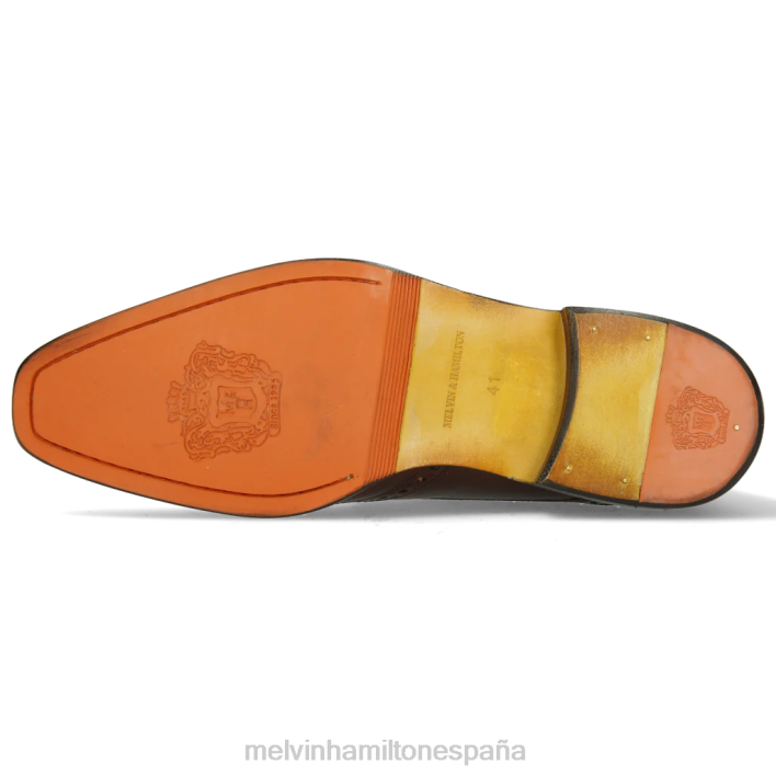 Jeff 7 hombres Melvin & Hamilton marrón JRT4116 botines