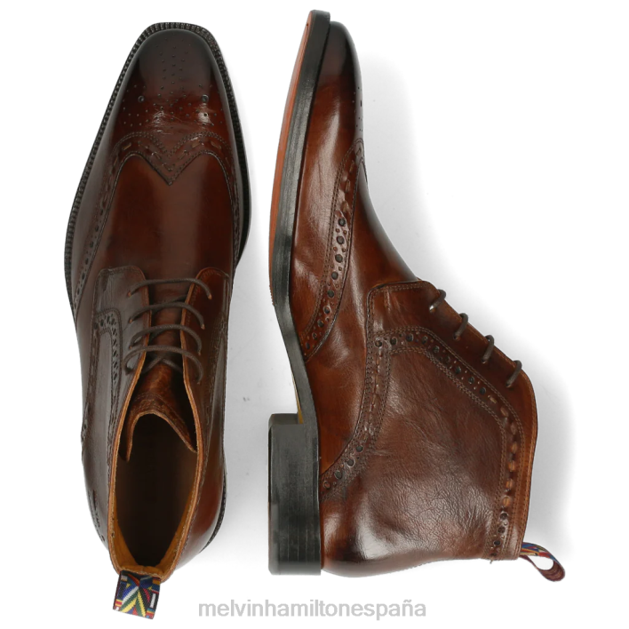 Jeff 7 hombres Melvin & Hamilton marrón JRT4116 botines