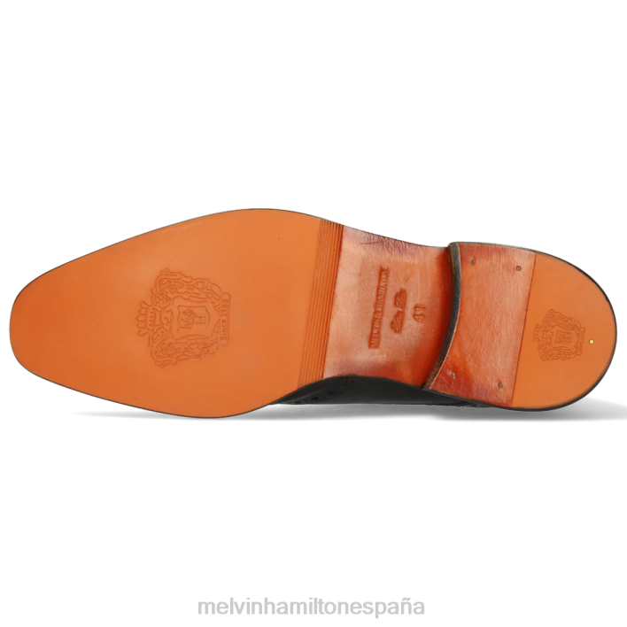 Jeff 7 hombres Melvin & Hamilton negro JRT4126 botines