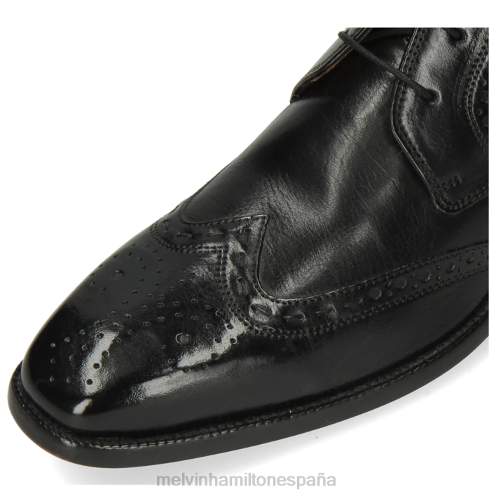 Jeff 7 hombres Melvin & Hamilton negro JRT4126 botines