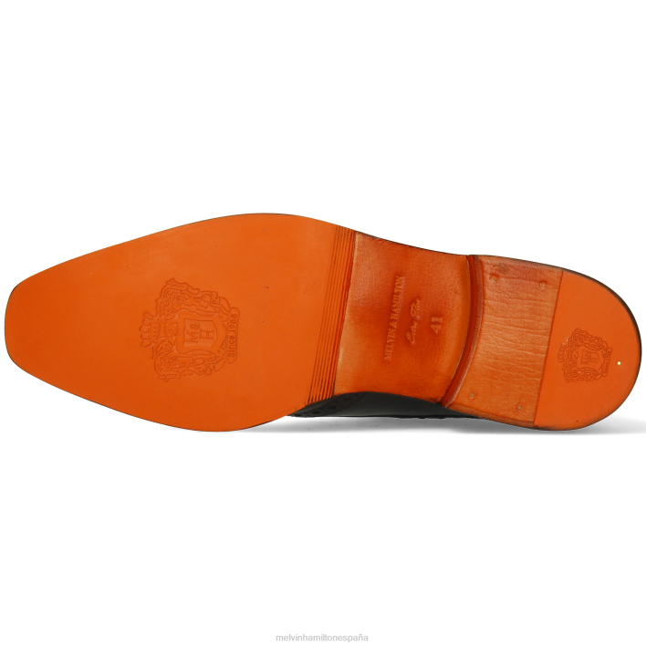 Jeff 7 hombres Melvin & Hamilton negro JRT46 botines