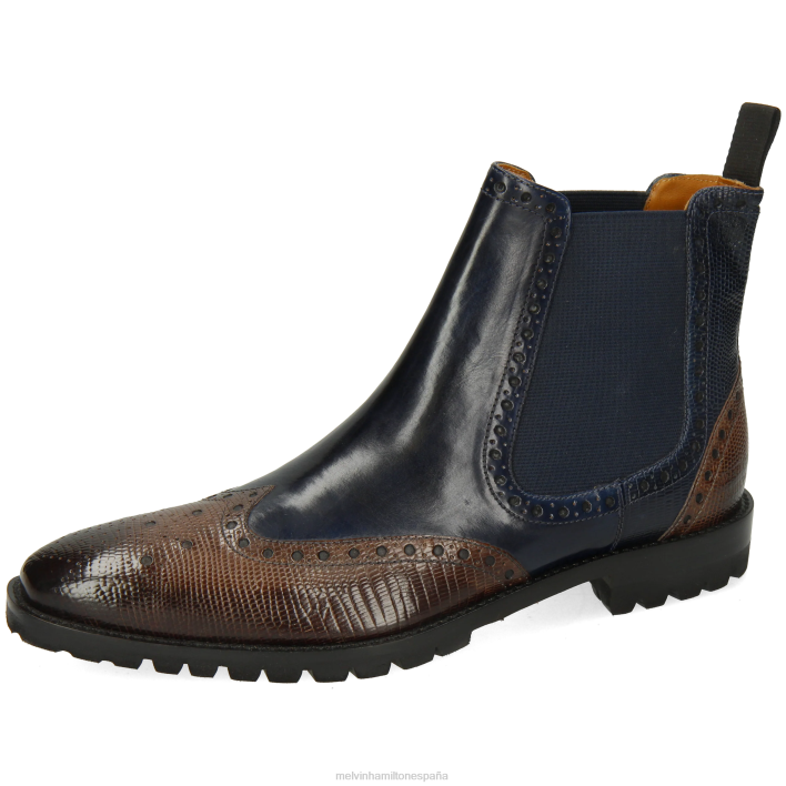 Martín 5 hombres Melvin & Hamilton azul JRT419 botines