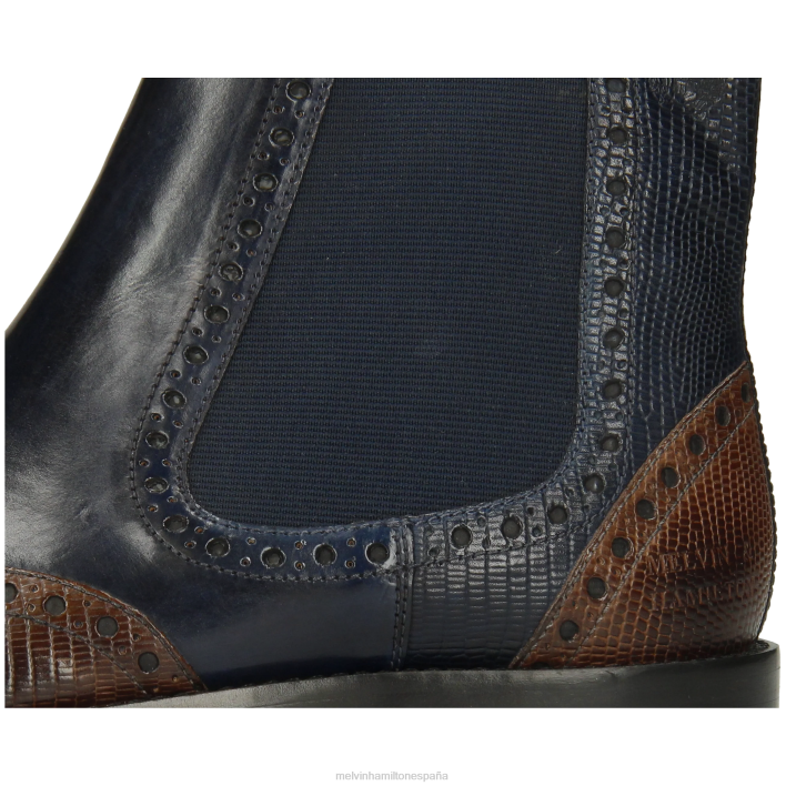 Martín 5 hombres Melvin & Hamilton azul JRT419 botines