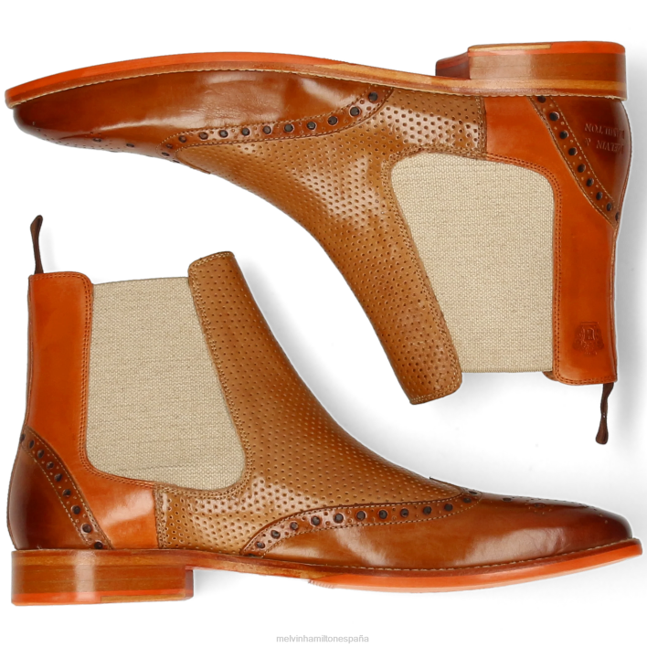 Martín 5 hombres Melvin & Hamilton marrón JRT450 botines