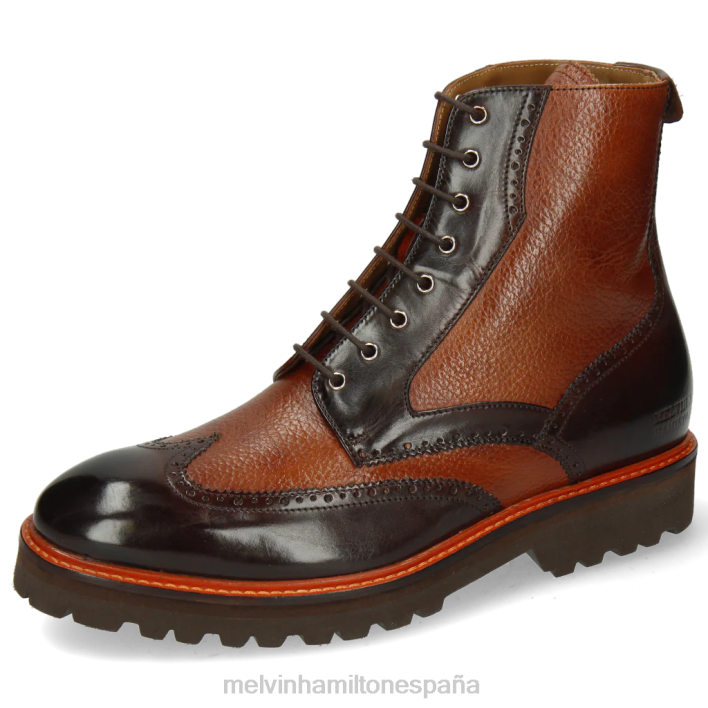 Mateo 43 hombres Melvin & Hamilton marrón JRT4118 botines