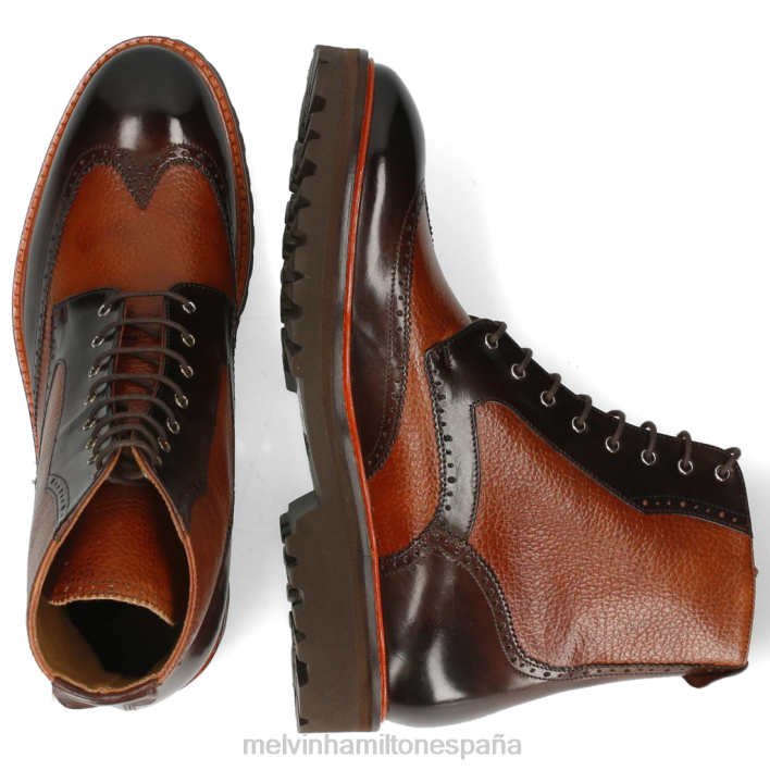 Mateo 43 hombres Melvin & Hamilton marrón JRT4118 botines
