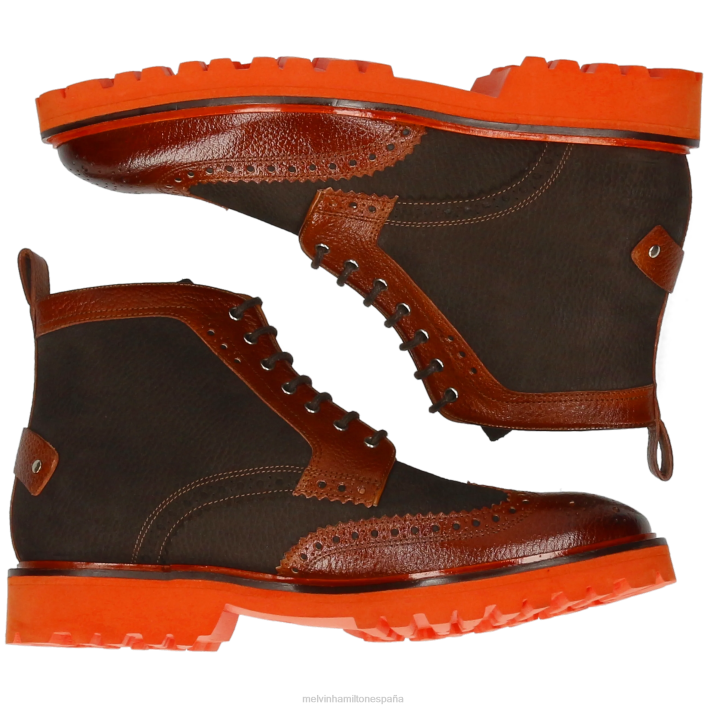 Mateo 48 hombres Melvin & Hamilton marrón JRT497 botines
