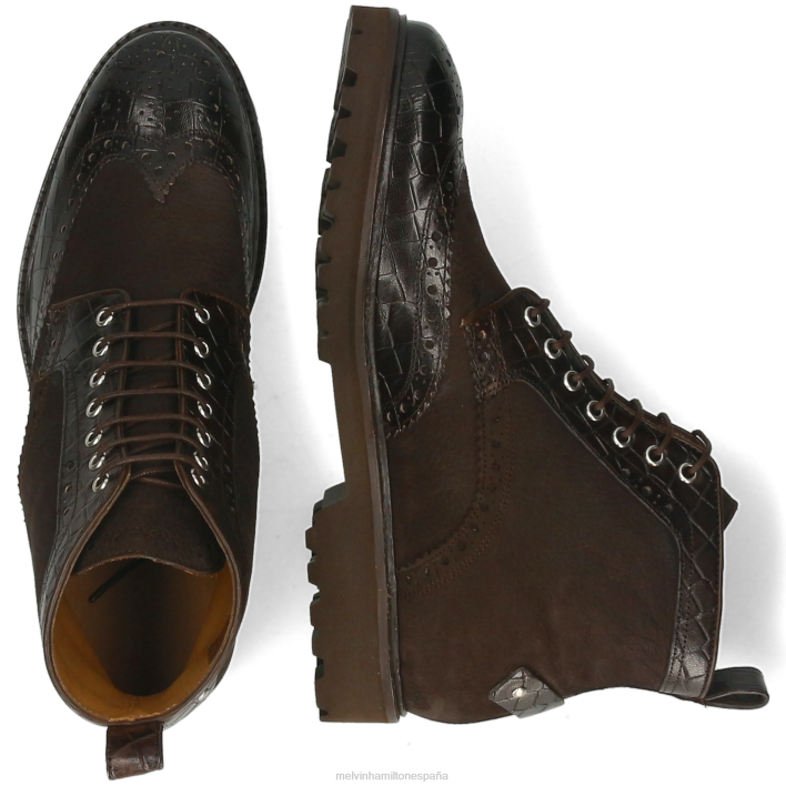 Mateo 48 hombres Melvin & Hamilton marrón JRT498 botines