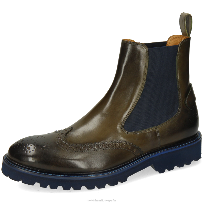 Mateo 49 hombres Melvin & Hamilton caqui JRT482 botines