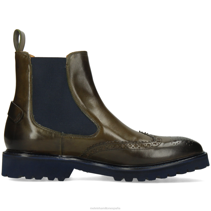 Mateo 49 hombres Melvin & Hamilton caqui JRT482 botines