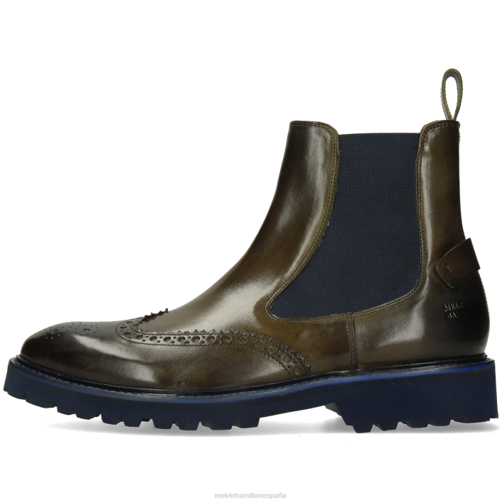 Mateo 49 hombres Melvin & Hamilton caqui JRT482 botines