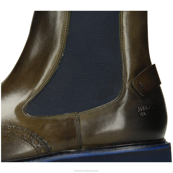Mateo 49 hombres Melvin & Hamilton caqui JRT482 botines