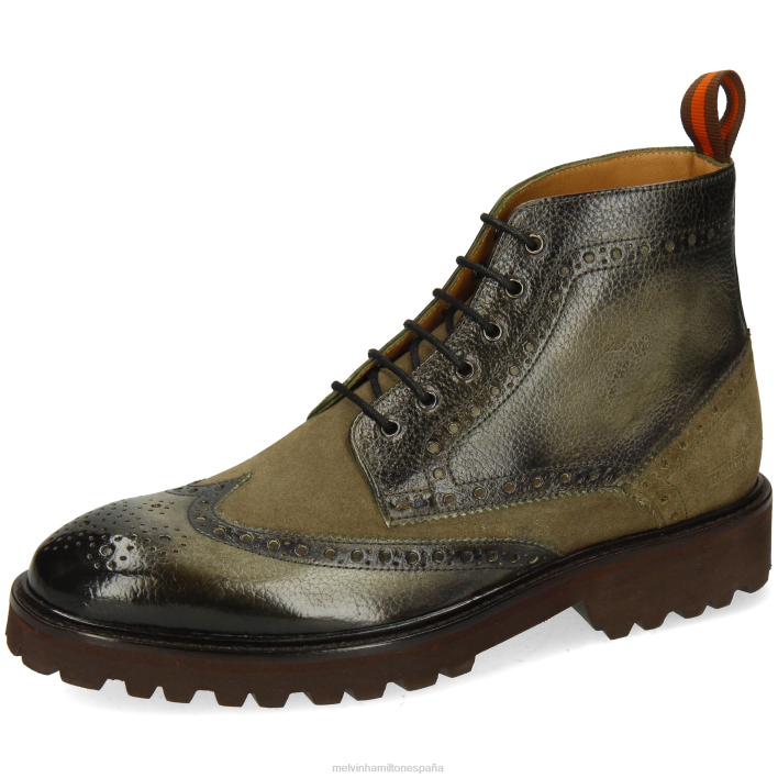 Mateo 7 hombres Melvin & Hamilton caqui JRT475 botines