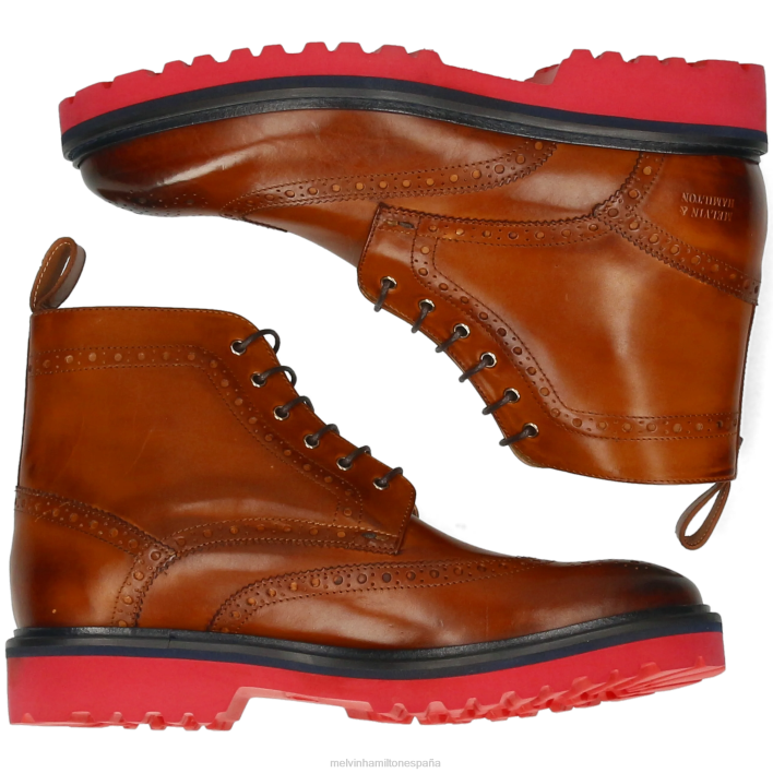 Mateo 7 hombres Melvin & Hamilton marrón JRT490 botines