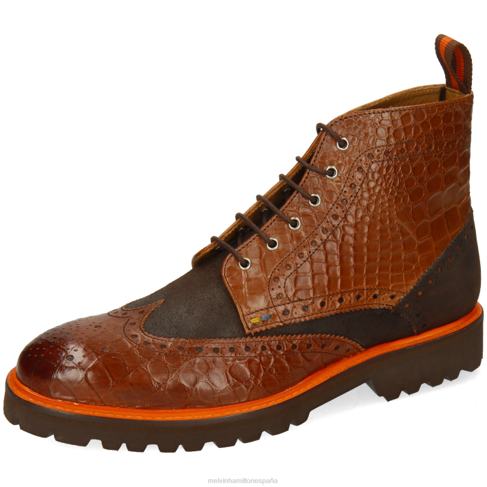 Mateo 7 hombres Melvin & Hamilton marrón JRT496 botines