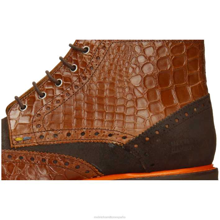 Mateo 7 hombres Melvin & Hamilton marrón JRT496 botines
