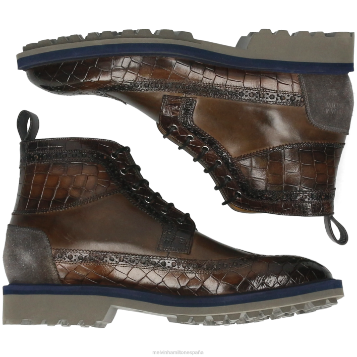 Mateo 9 hombres Melvin & Hamilton gris JRT466 botines