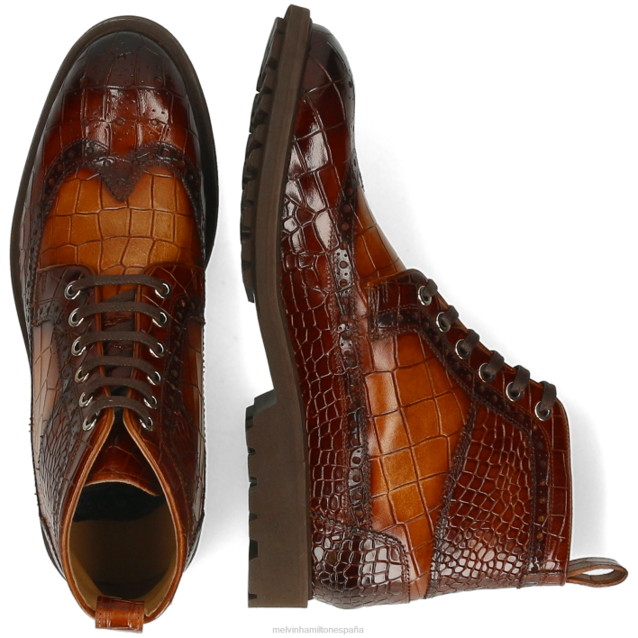 Mateo 9 hombres Melvin & Hamilton marrón JRT4112 botines