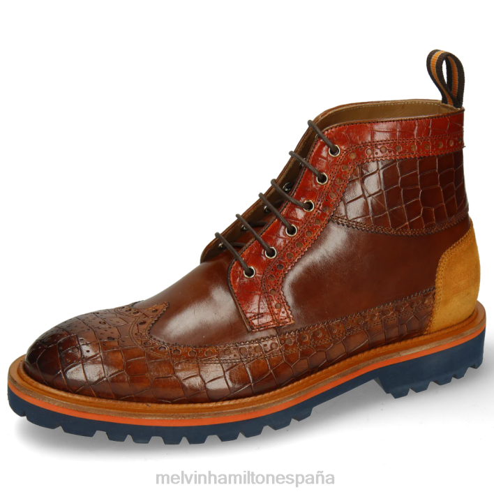 Mateo 9 hombres Melvin & Hamilton marrón JRT4113 botines