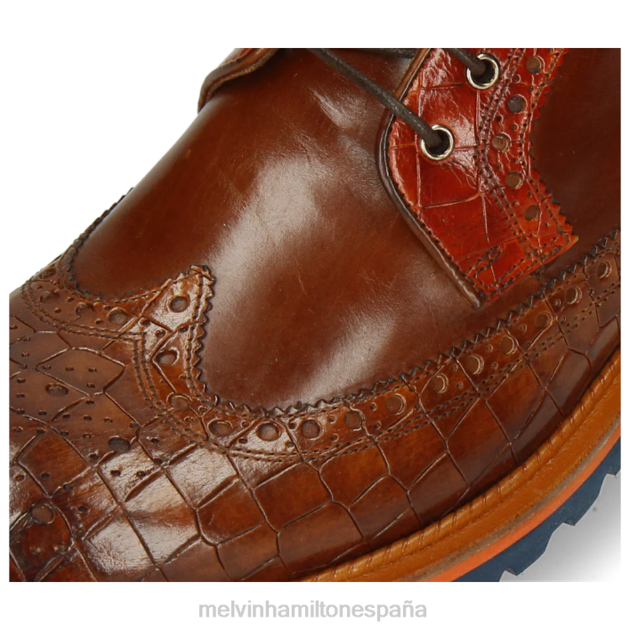 Mateo 9 hombres Melvin & Hamilton marrón JRT4113 botines