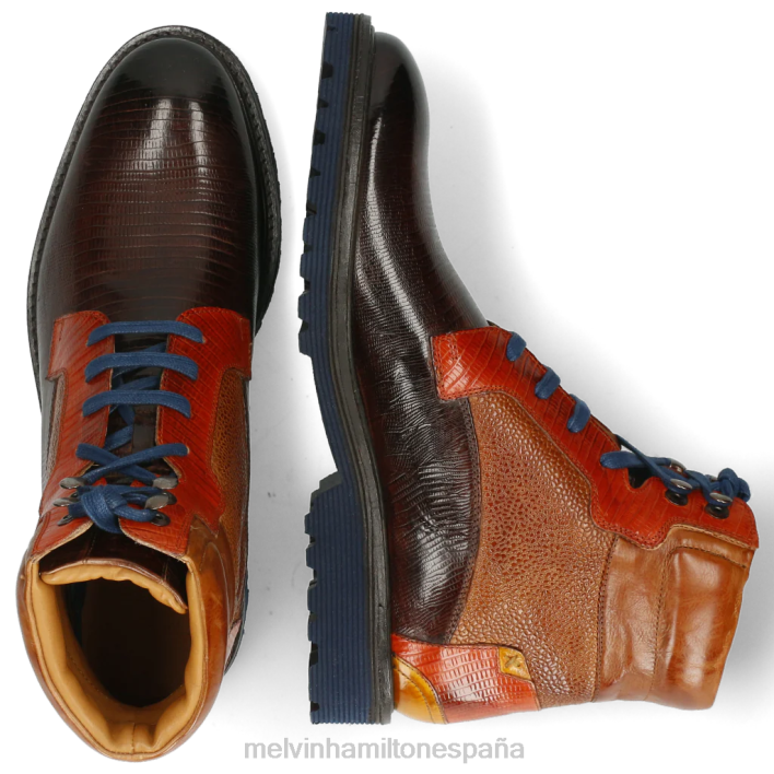 Trevor 25 hombres Melvin & Hamilton marrón JRT4139 botines