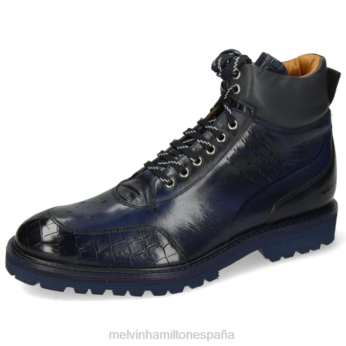 Trevor 28 hombres Melvin & Hamilton azul JRT4136 botines