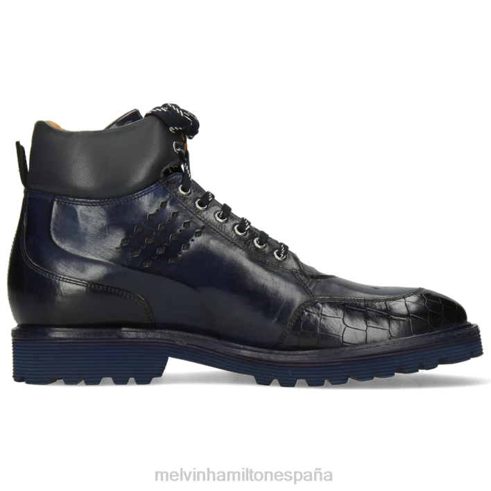 Trevor 28 hombres Melvin & Hamilton azul JRT4136 botines