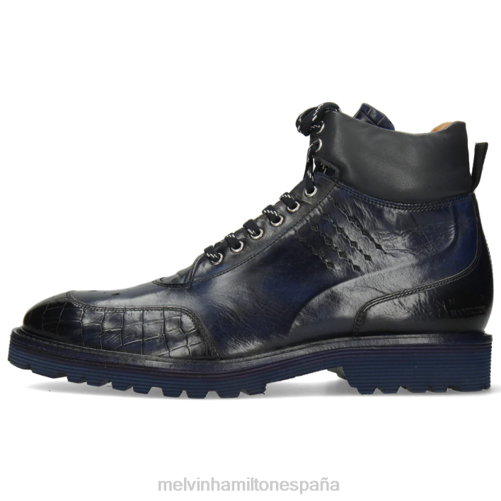 Trevor 28 hombres Melvin & Hamilton azul JRT4136 botines